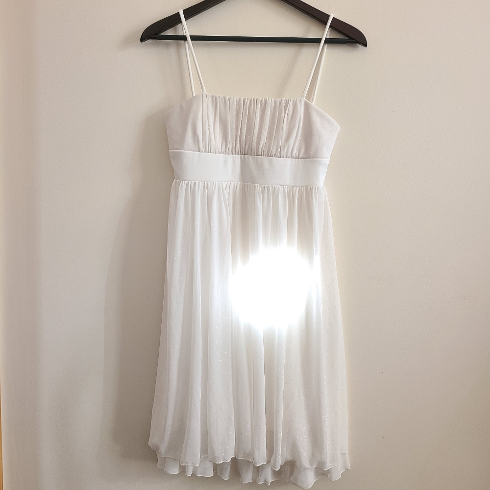 Sparkly White Dress